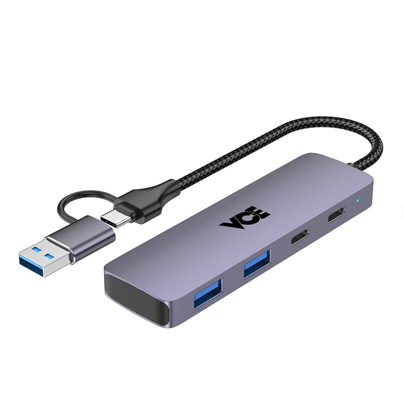 VCE VE-AH05 Dual Connector 4-in-1 USB 3.0 Hub