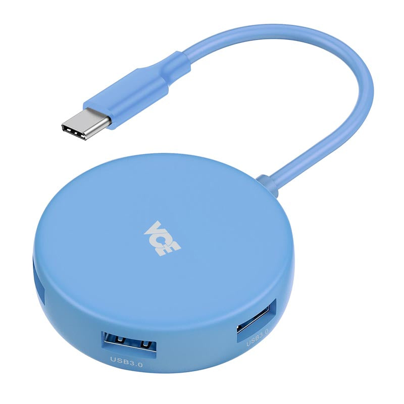 VCE VE-CH05 5-in-1 USB-C Hub (Blue)
