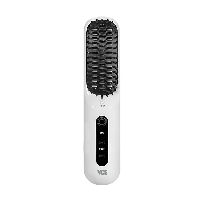 VCE VE-LAC127 Wireless Hair Straightening Comb - White