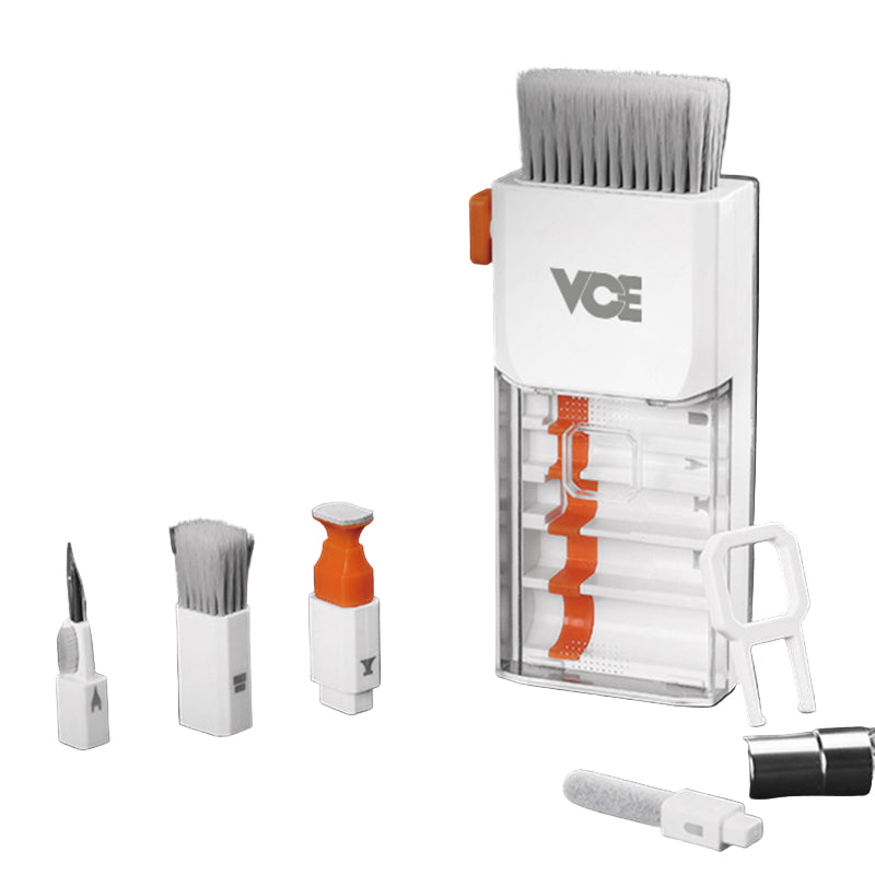 VCE VE-LAC87-WH 10-IN-1 Multi-Function Cleaning Kit White