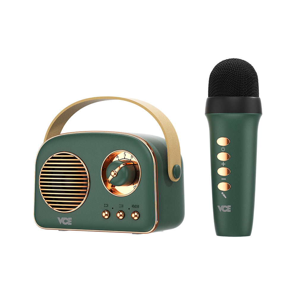 VCE VE-MM21 Wireless Speaker with Microphone (Green)