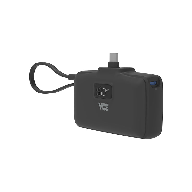 VCE VE-PD24 22.5W 10000mAh Power Bank (Black)