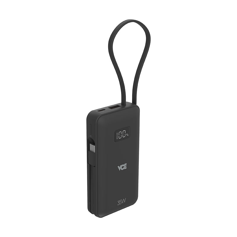 VCE VE-PD26 PD35W 10000mAh Power Bank (Black)