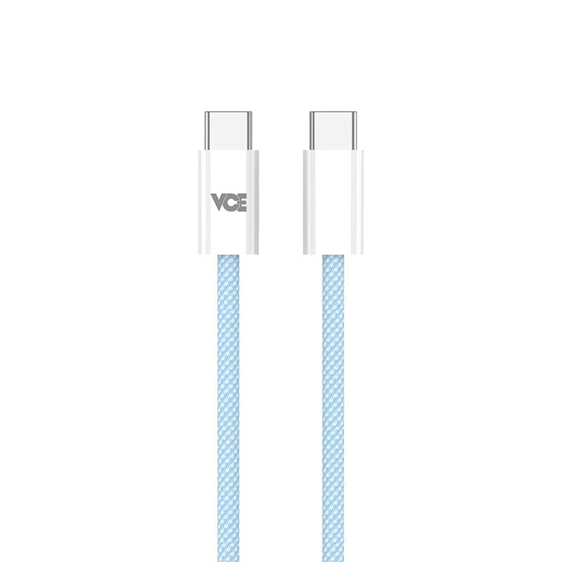 VCE VE-TC05 240W USB-C to USB-C Cable (Blue)