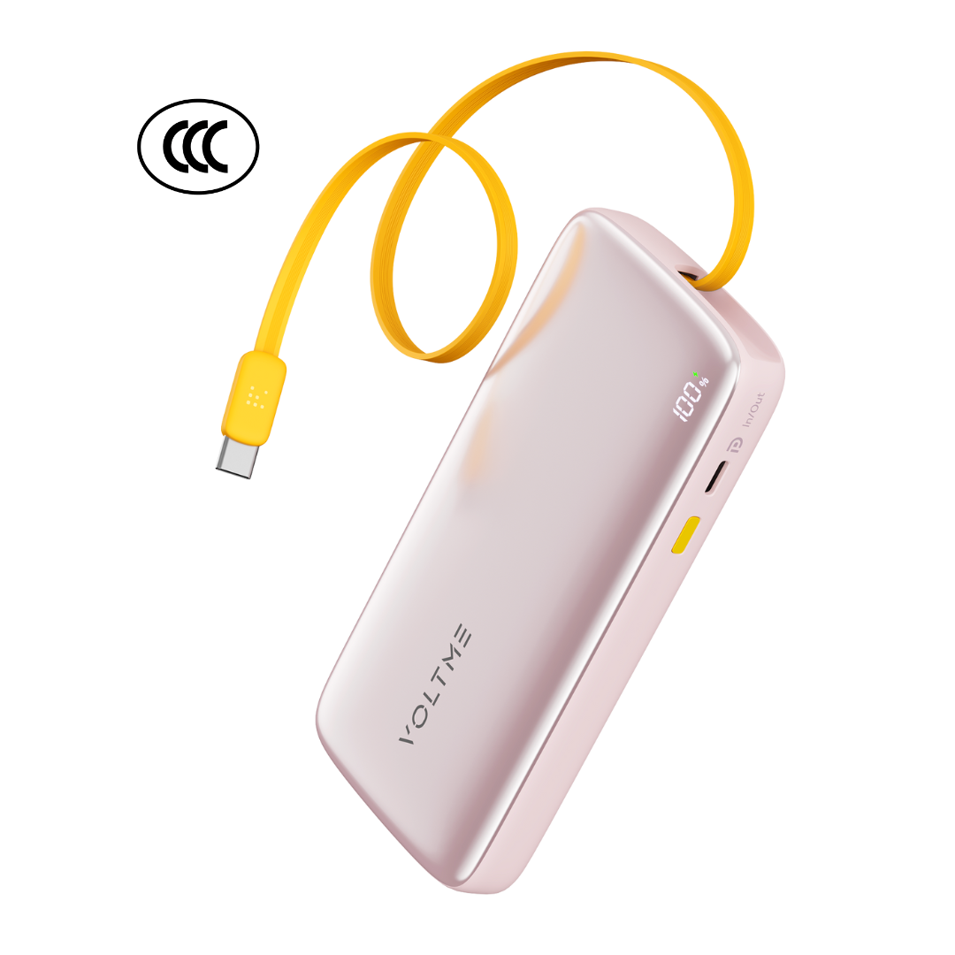 Voltme Hypercore Rollz Lite 10000mAh CCC PB PD22.5W Sakura