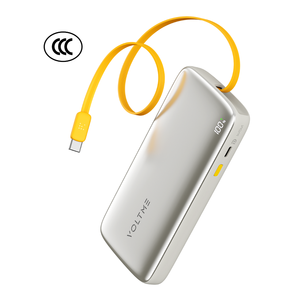 Voltme Hypercore Rollz Lite 10000mAh CCC PB PD30W Champagne
