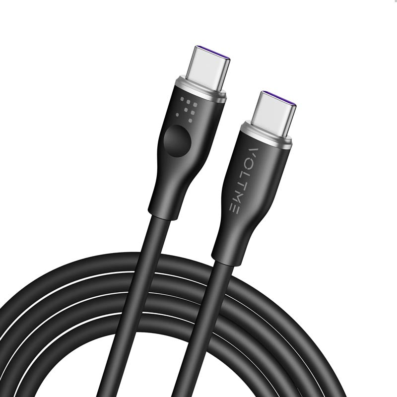 Voltme Powerlink Moss 100W C to C Cable E Marker 1.8M (Black)