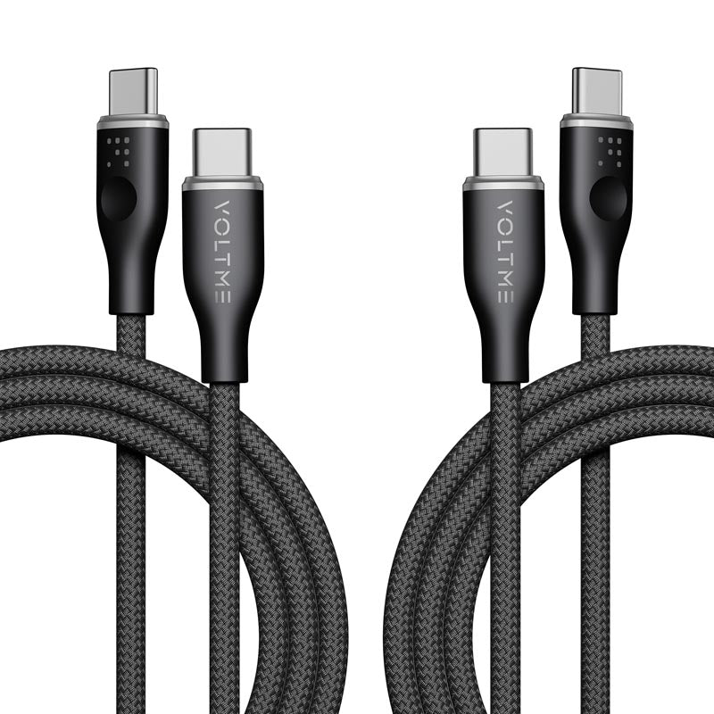 Voltme Powerlink Rugg 60W C to C Cable 1.8M (Black)