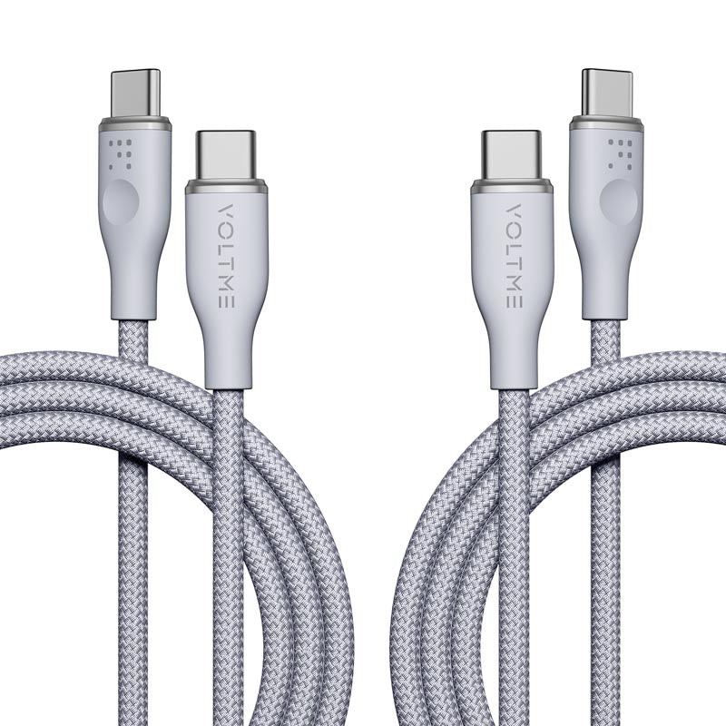 Voltme Powerlink Rugg 60W C to C Cable 1.8M (Grey)