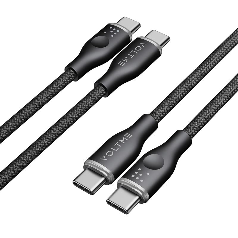 Voltme Powerlink Rugg 60W C to C Cable 1M (Black)