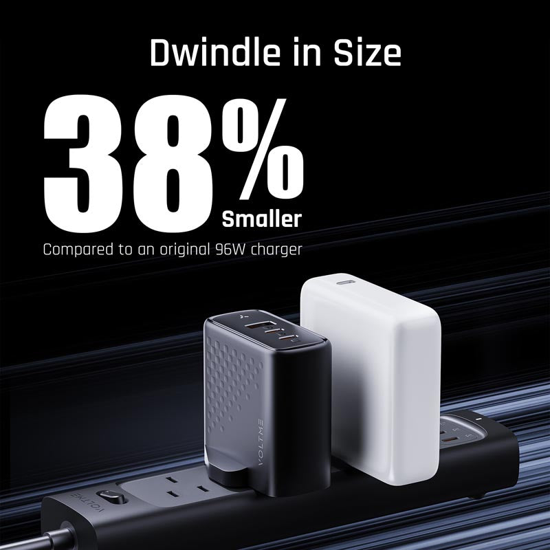 Voltme Revo 100 100W 2C+1A Wall Charge (White)