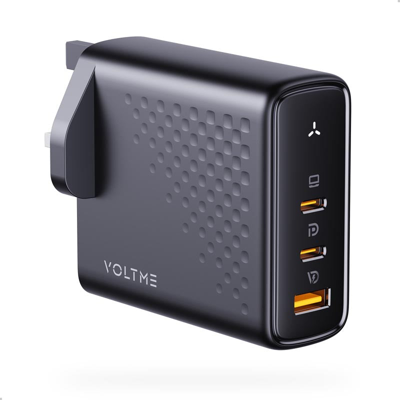 Voltme Revo 140 140W 2C+1A Wall Charge (Black)